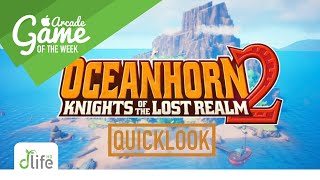 Oceanhorn 2  Quicklook Review iOSSwitch [upl. by Yarrum]