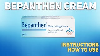 Bepanthen cream Dexpanthenol how to use Uses Dosage Side Effects Contraindications [upl. by Htilil]