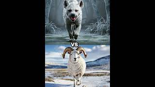 Hyena vs White Animals Lion Tiger Wolf [upl. by Notsej]