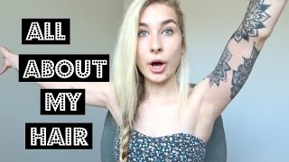 All About My Hair  Tips On Growing Your Hair [upl. by Leryt605]