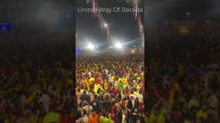 Unite Way Of Baroda  unitedwayofbaroda unitedway garba garbalover shortvideo [upl. by Ynnavoj]