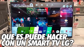 Que se puede hacer con un Smart TV LG WebOS [upl. by Swenson16]