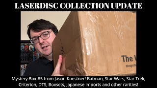 Laserdisc Collection Part 53 Jason Koestner Mystery Box October 2023 [upl. by Griggs]