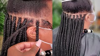 How To Box Braids 🔥 [upl. by Ullyot]