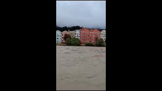 Hochwasser in Innsbruck [upl. by Hedy]