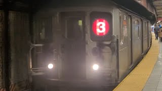 Riding the 3 train from 72nd to 110th central Park and more trains [upl. by Isidora]