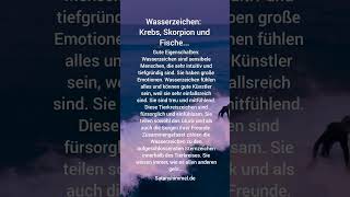 Sternzeichen Krebs Skorpion und Fische shorts spiritualität sternzeichen astrologie seele [upl. by Maidie]