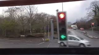 Xmas Day 12 Stagecoach West Number 7 Swindon to Highworth Wiltshire 12122023 [upl. by Asserrac]