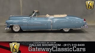 1953 Cadillac Deville Convertible Stock 87 Gateway Classic Cars of Dallas [upl. by Suisyola]