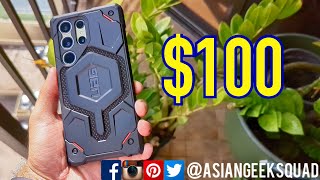 Reviewing the 100 UAG Urban Armor Gear  Monarch Pro Kevlar Black for the Samsung Galaxy S23 Ultra [upl. by Maryrose720]