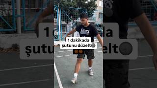 1 dakikanı ayır şutunu düzelt🏀😧 basketbol basket spor basketbolarena basketball [upl. by Llenyt]