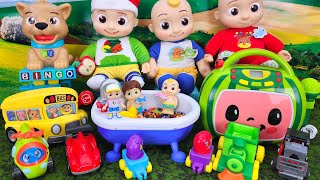 COCOMELON Collection Unboxing  Satisfying Unboxing ASMR  Review Toys [upl. by Kalvn]