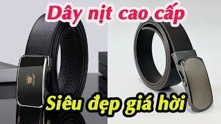 Thắt Lưng Nam Da Bòda thật đẹp Hàng Hiệu Fullbox Dây Nịt Nam Cao Cấp  giá rẻ nhất Shopee Tiktok [upl. by Averell437]