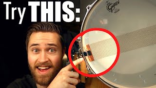 Why Does My Snare Drum Sound Cheap THE BIG FIX [upl. by Norac]