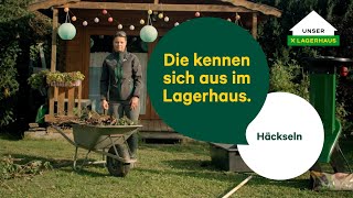 Expertentipp Gartenabfälle häckseln [upl. by Lahcim]