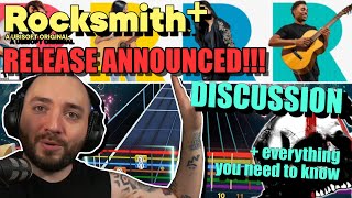 ROCKSMITH DATE ANNOUNCED  SONGLIST RELEASED Everything we know so far  Rocksmith Plus Discussion [upl. by Yram]