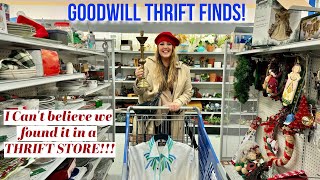 GOODWILL THRIFT FINDS Last Thrift Day Of The Year amp It Was One Of The BEST [upl. by Todhunter]