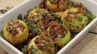 Masala Bharay Tinday  Stuffed Tinda Recipe  happycookingtoyou outclasscooking tindayrecipe [upl. by Gardiner]