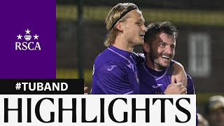 HIGHLIGHTS TubizeBraine  RSC Anderlecht  20242025 [upl. by Fen401]