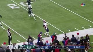 Tom Brady drops a WIDE OPEN Touchdown HD Super Bowl 52 [upl. by Mitinger]