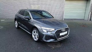 LK24WKA  2024 Audi A3 A3 S Line 40 TfsiE 40 TFSIe Service Plan Included Re [upl. by Sueaddaht]