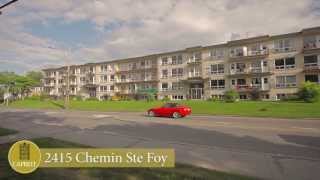 Vidéo Appartements à louer Québec  2415 Chemin SainteFoy [upl. by Comptom]