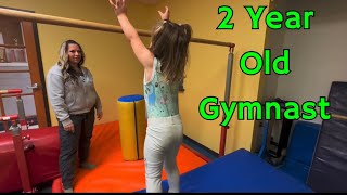 2 year old gymnast  Preschool Gymnastics [upl. by Burford248]