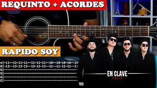 Tutorial  Rapido soy  Clave Especial  Requinto  Acordes  TABS [upl. by Omari]