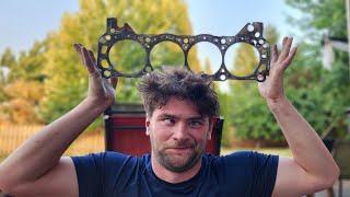 How to change the head gaskets in a 1990 Ford e350 [upl. by Lindbom]