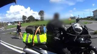 18 Kaitaia and Ahipara in the Far North of New Zealand CBR1000F Motovlog [upl. by Anahtor537]