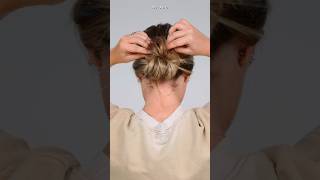 EASIEST LOW MESSY BUN [upl. by Zere]