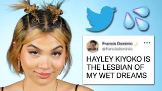 Hayley Kiyoko Reads Thirst Tweets [upl. by Ednarb62]