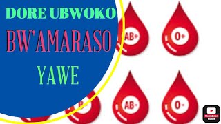 Uko Wamenya Ubwoko BwAmaraso Yawe Utagiye Kwa Muganga [upl. by Yziar141]