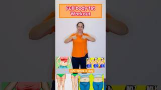 Full body fat workout weightloss workoutathome bellyfatloss shortsviral shorts youtubeshorts [upl. by Llerrom39]