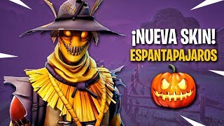 LA NUEVA SKIN ESPANTAPAJAROS   Fortnite Battle Royale [upl. by Mannie401]