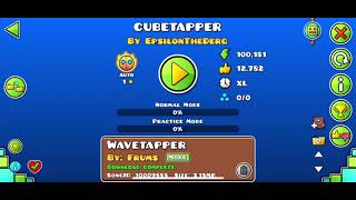 CUBETRAPPER  Geometry Dash  22  Auto [upl. by Grissel]