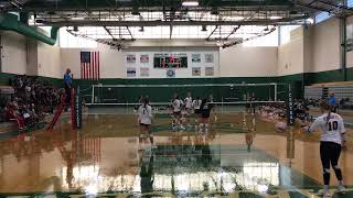 Grayslake North High School vs Grayslake Central High School 20220908 Match 1 1st Set [upl. by Alber707]