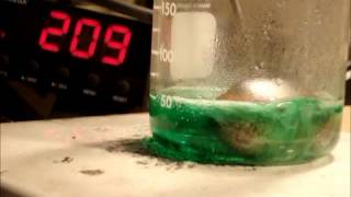 Dissolving Nickel in Nitric Acid  Ken Konvickawmv [upl. by Ahsi955]