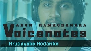 Voicenotes  Varun  Hrudayake Hedarike  Cover [upl. by Sheedy]