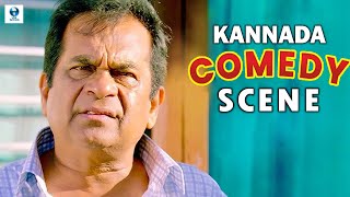 Brahmanandam Kannada Comedy Scene  Kannada Movie Scene  Vee Kannada [upl. by Einre]