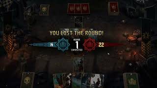 GWENT Nilfgaard Vs Monsters 3 Round Forfeit Win gwent gwentgameplay nilfgaard [upl. by Ynnavoig415]