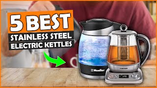 5 Best Stainless Steel Electric Kettles  How to Choose The Best Stainless Steel Electric Kettle [upl. by Currier]