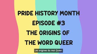 BNP Paribas in Canada  The origins of the word Queer  LGBTQ History Month [upl. by Aerona]