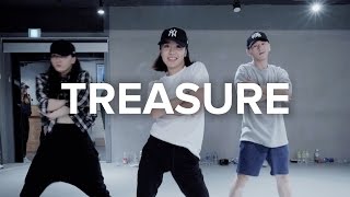 Treasure  Bruno Mars  Beginners Class [upl. by Kohsa]