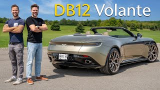 Aston Martin DB12 Volante Quick Review [upl. by Jovitta391]