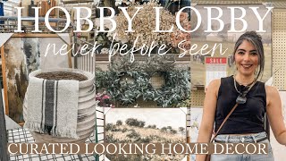 NEW HOBBY LOBBY NEVER BEFORE SEEN HOME DECOR 2024  CURATED YEARROUND HOME DECOR AT HOBBY LOBBY [upl. by Gothar]