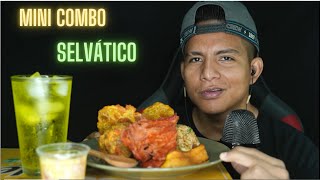 ASMR Comiendo Mini Combo Selvático [upl. by Atsillac]