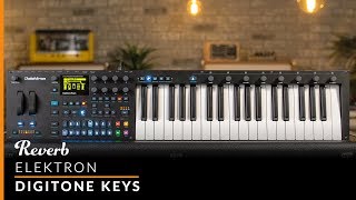 Elektron Digitone Keys 8Voice Polyphonic Digital Synth  Reverb [upl. by Nikolaos513]