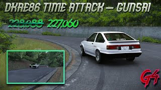 Assetto Corsa  Gunsai Time Attack  DK AE86 227060 [upl. by Furie]