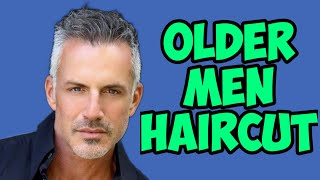 Best Haircuts For Men OVER 40  Mens Fashion  Mens Style [upl. by Siramed]